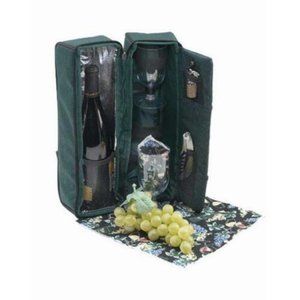 Primeware Picnic Gift 2025-GR Solana Wine Tote - Green